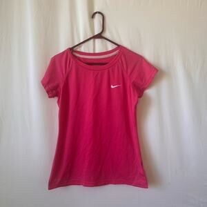 Nike Dri-FIT Athletic Tee – Medium - Pink